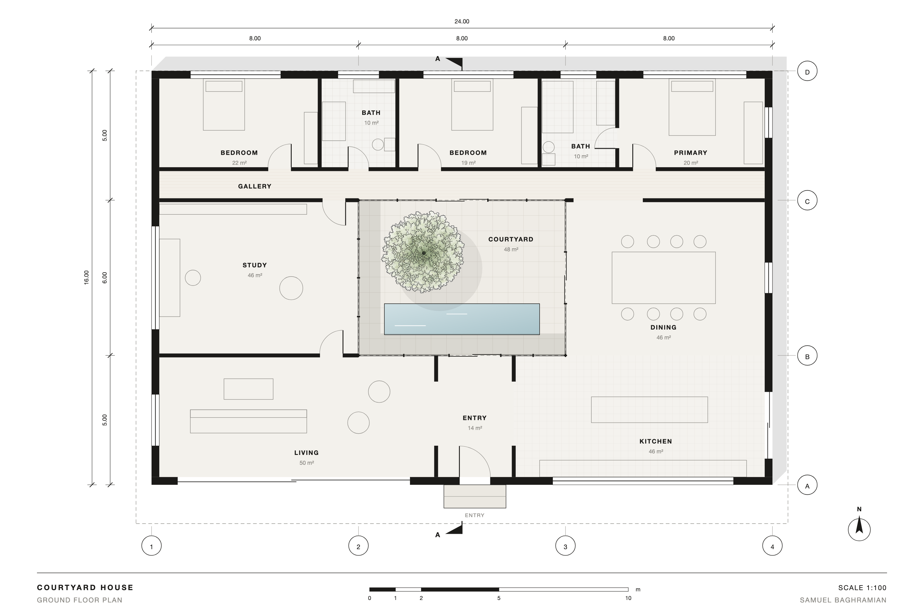 Courtyard House — image 4